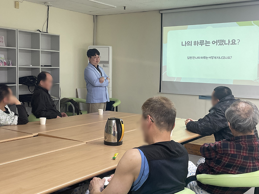 알코올중독 회복 활동사진