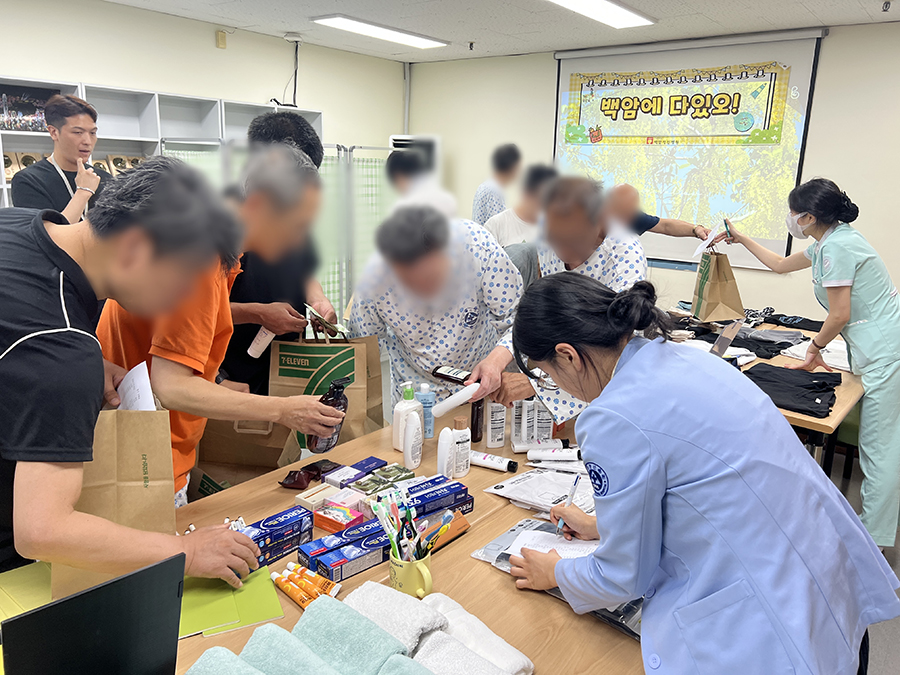 백암 바자회 활동사진